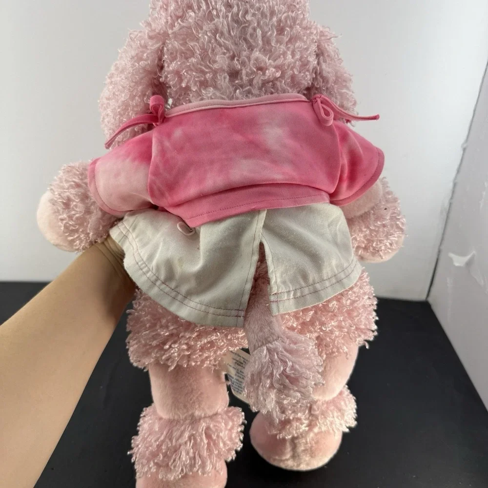 Build A Bear Pink Poodle Plush 18